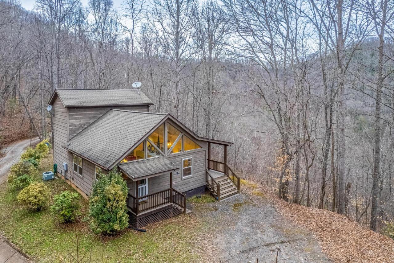 Tree Top Cabin Sylva Exterior foto